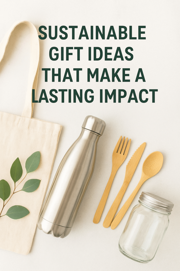 sustainable gift ideas
