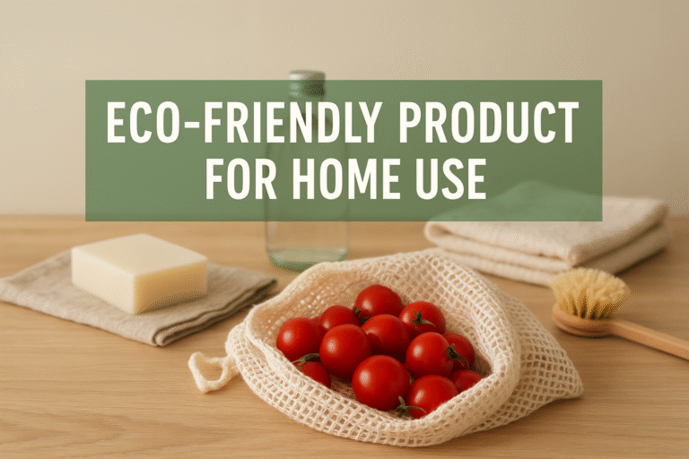 eco-friendly products for home use