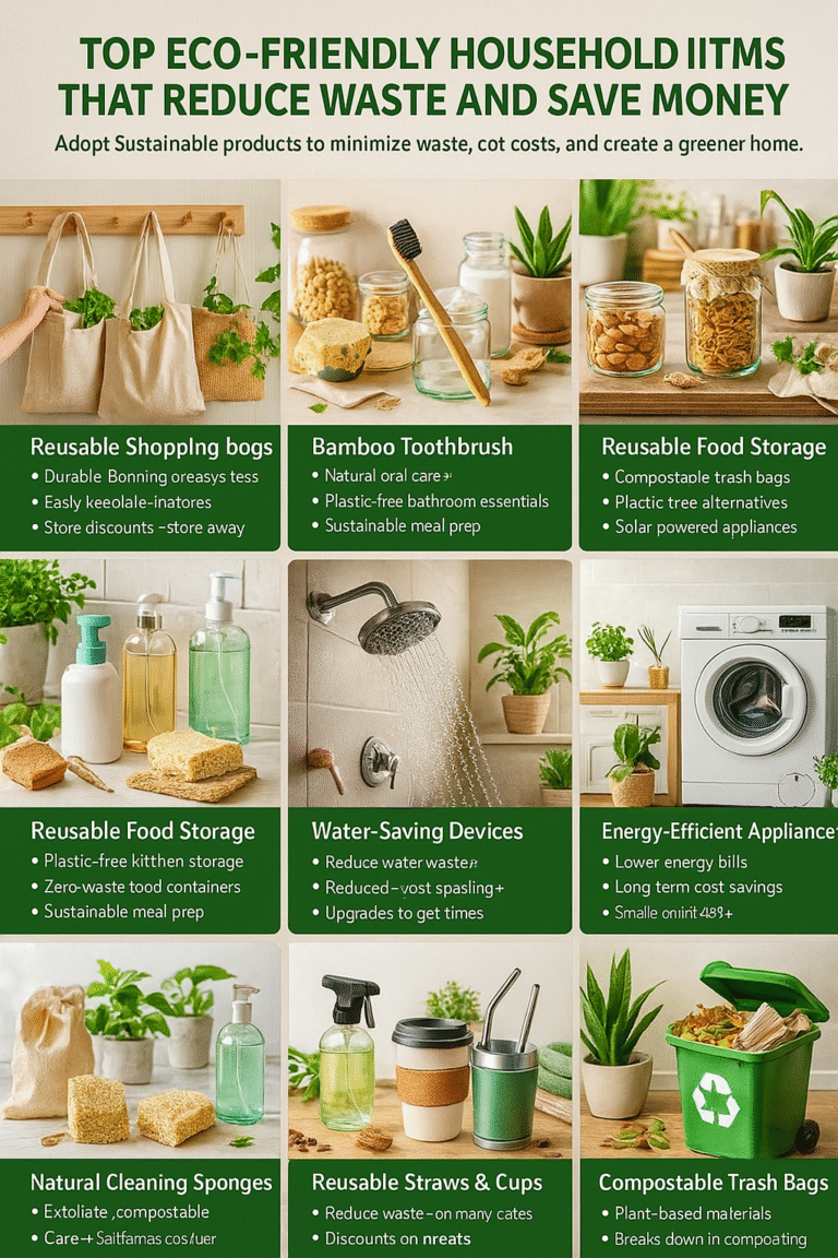 Eco-Friendly Household Items